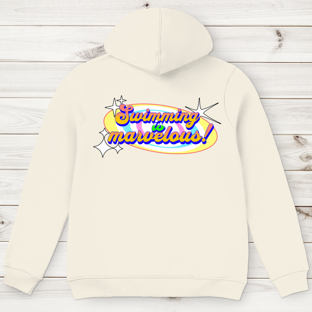 Herren Premium Bio Hoodie Schwimmen ist wunderbar