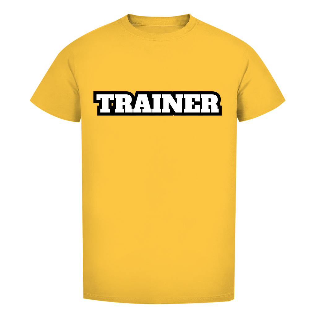 Herren Premium Bio T-Shirt Trainer Dunkel