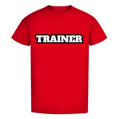 Herren Premium Bio T-Shirt Trainer Dunkel