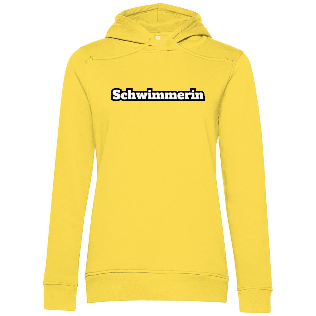 Damen Premium Bio Hoodie Schwimmerin