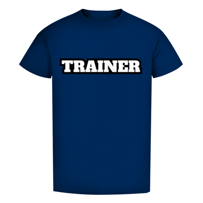 Herren Premium Bio T-Shirt Trainer Dunkel