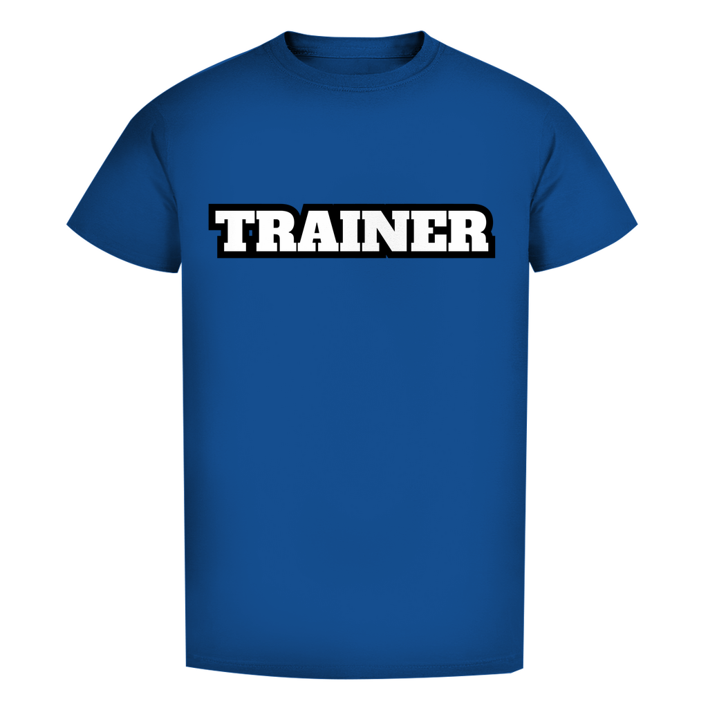 Herren Premium Bio T-Shirt Trainer Dunkel