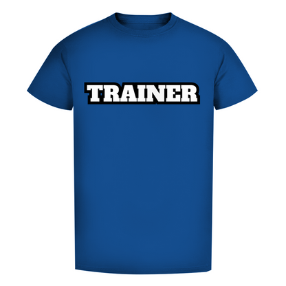 Herren Premium Bio T-Shirt Trainer Dunkel