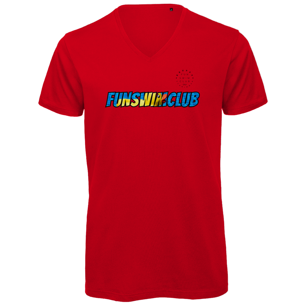 Herren Premium Bio V-Neck T-Shirt FSC Ente