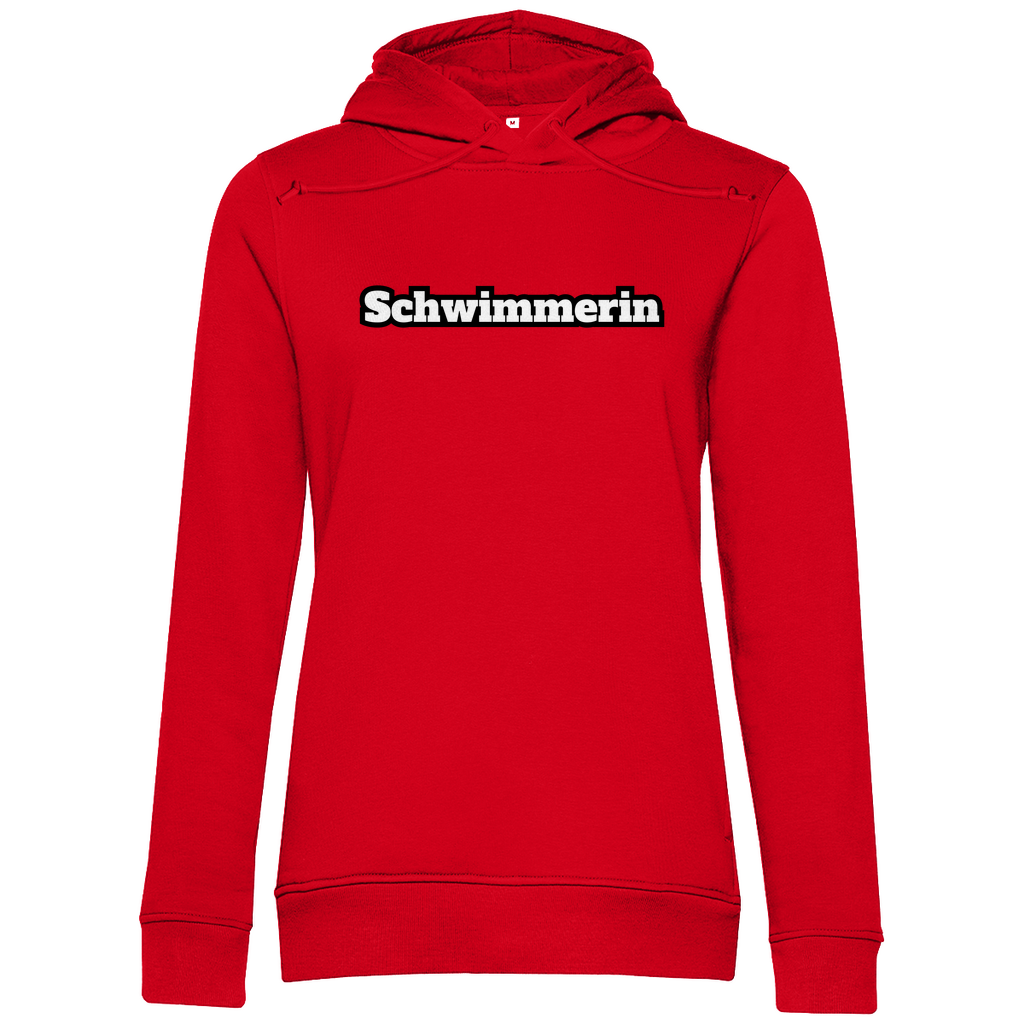 Damen Premium Bio Hoodie Schwimmerin