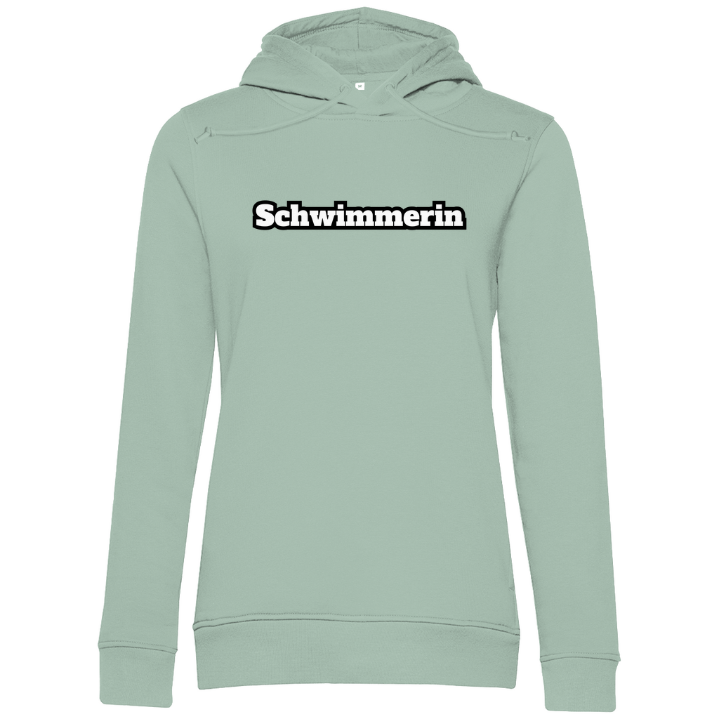 Damen Premium Bio Hoodie Schwimmerin