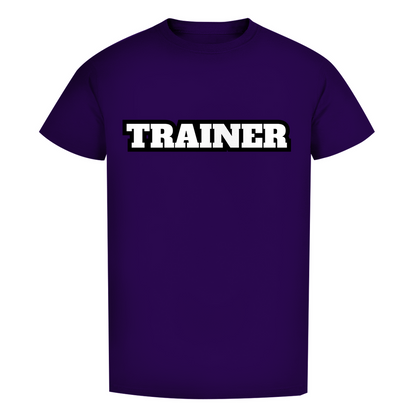 Herren Premium Bio T-Shirt Trainer Dunkel